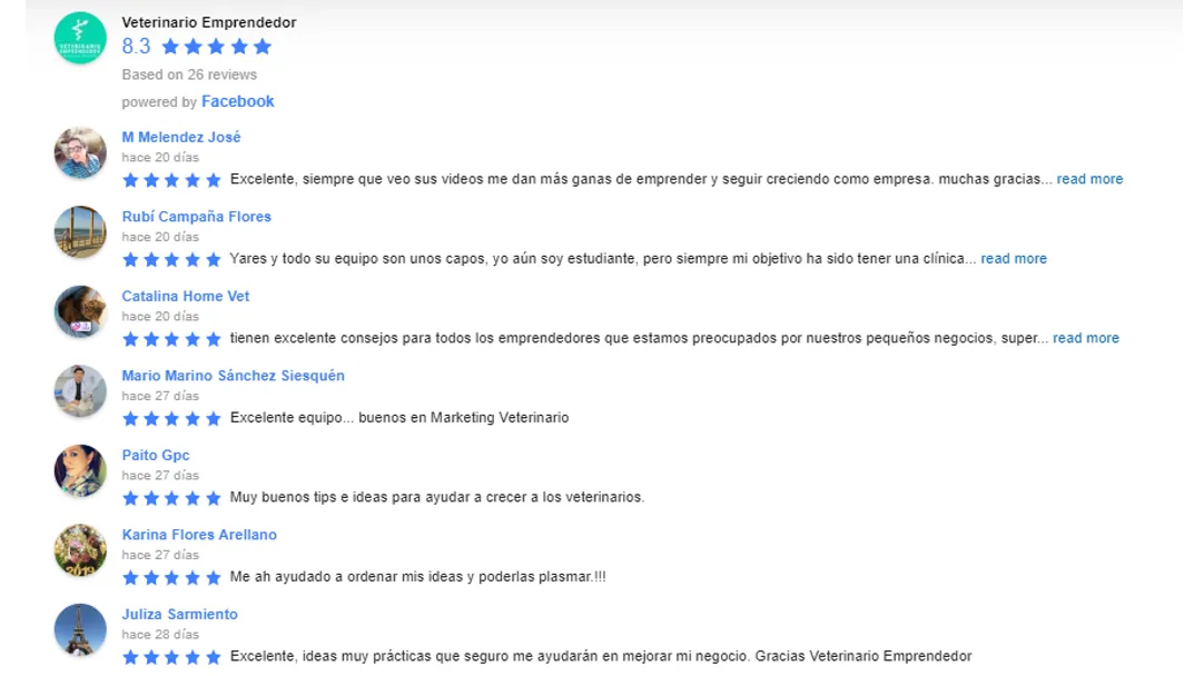 Cuadro  con comentarios